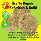 3603 Pk3 3-Inch Round Seagrass Mats