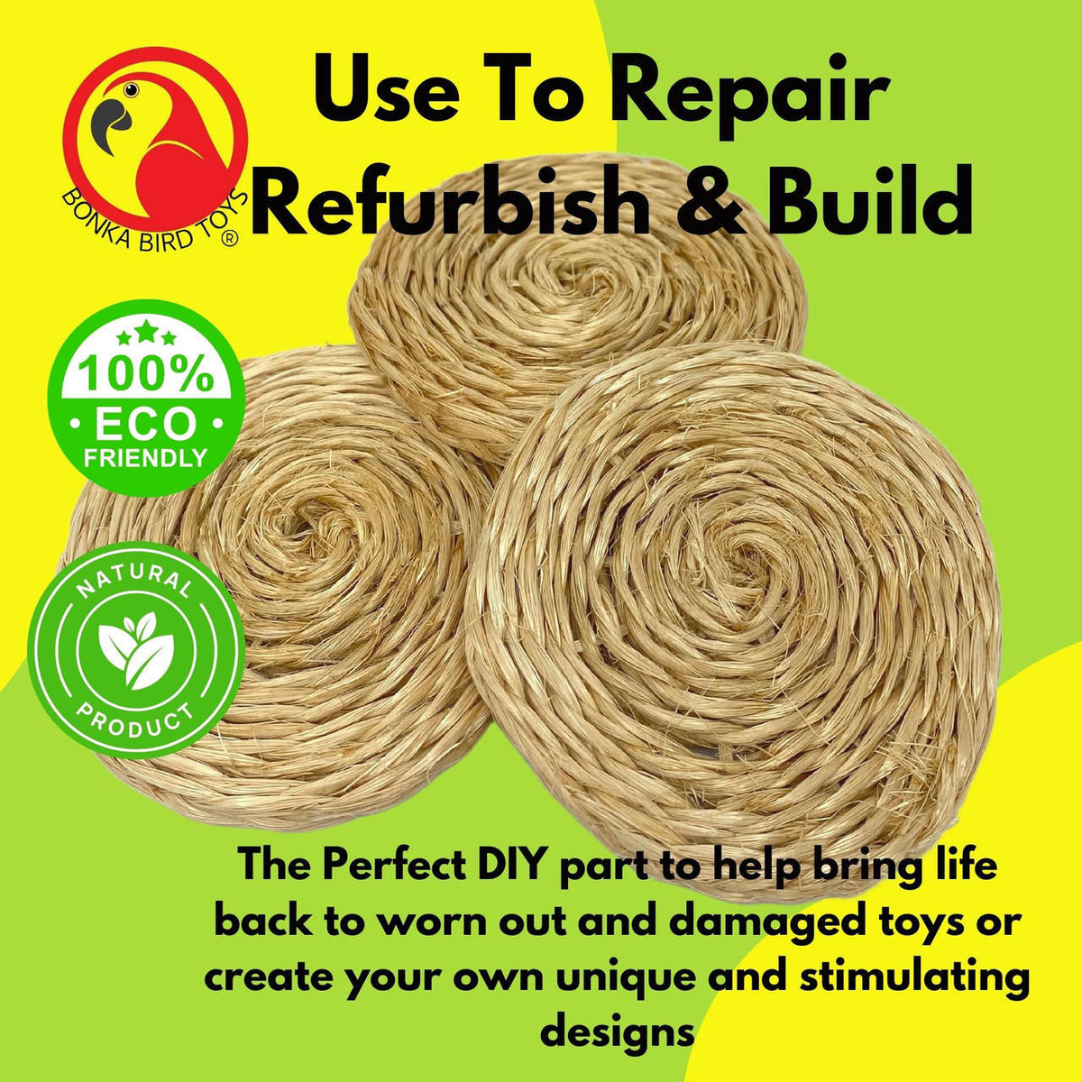 3603 Pk3 3-Inch Round Seagrass Mats