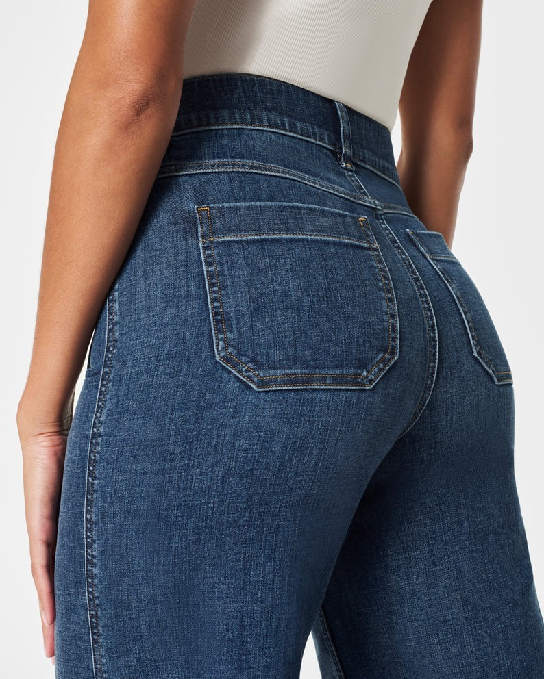 🔥Buy 2 Free Shipping✈️Tummy Control Cropped Wide-Leg Jeans