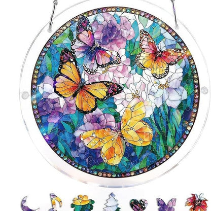 🔥LAST DAY 70% OFF 🧩Acrylic 80 Pcs Puzzle✨Suncatcher Hanging Ornament
