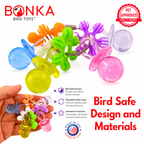 3775 Stainless Steel Paci Foot Toy