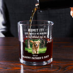 You Deserve All The Tail Wags Photo - Personalized Whiskey Glass