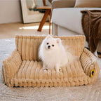 Orthopedic Dog Sofa Bed With Pillow-Snoozy Dream
