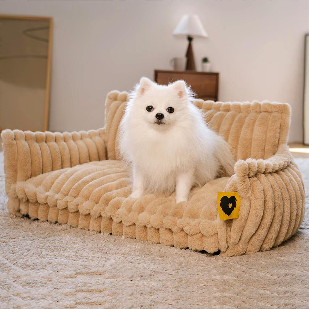 Orthopedic Dog Sofa Bed With Pillow-Snoozy Dream