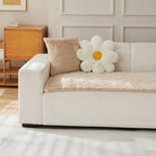 Thick Plush Hexagon-Quilted Pet Mat Non-Slip Couch Cover
