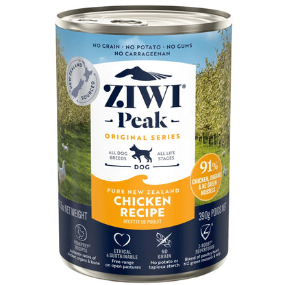 ZIWI Peak Dog Food Cans Free-Range Chicken