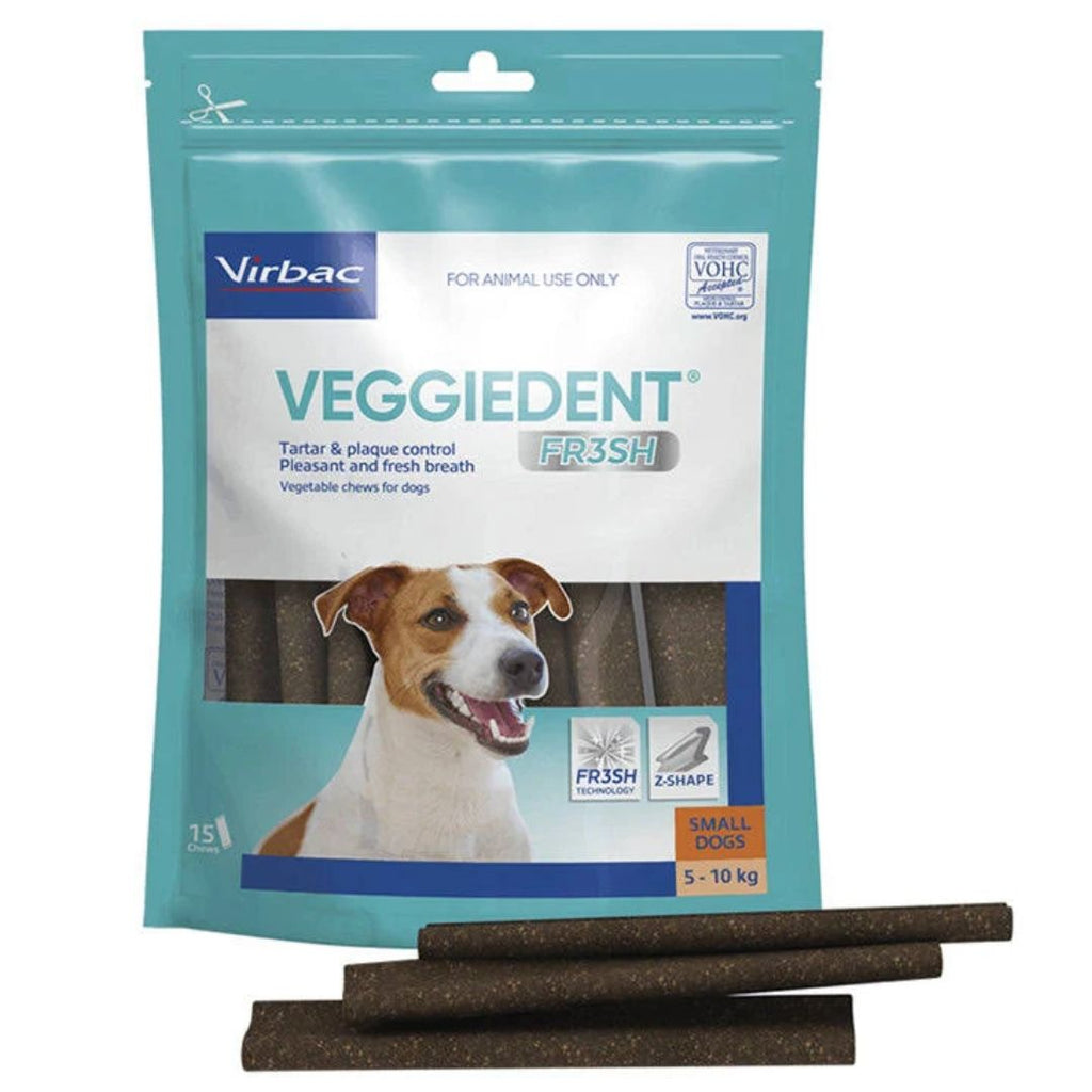 Virbac Veggiedent Fr3sh Dental Chews for Dogs
