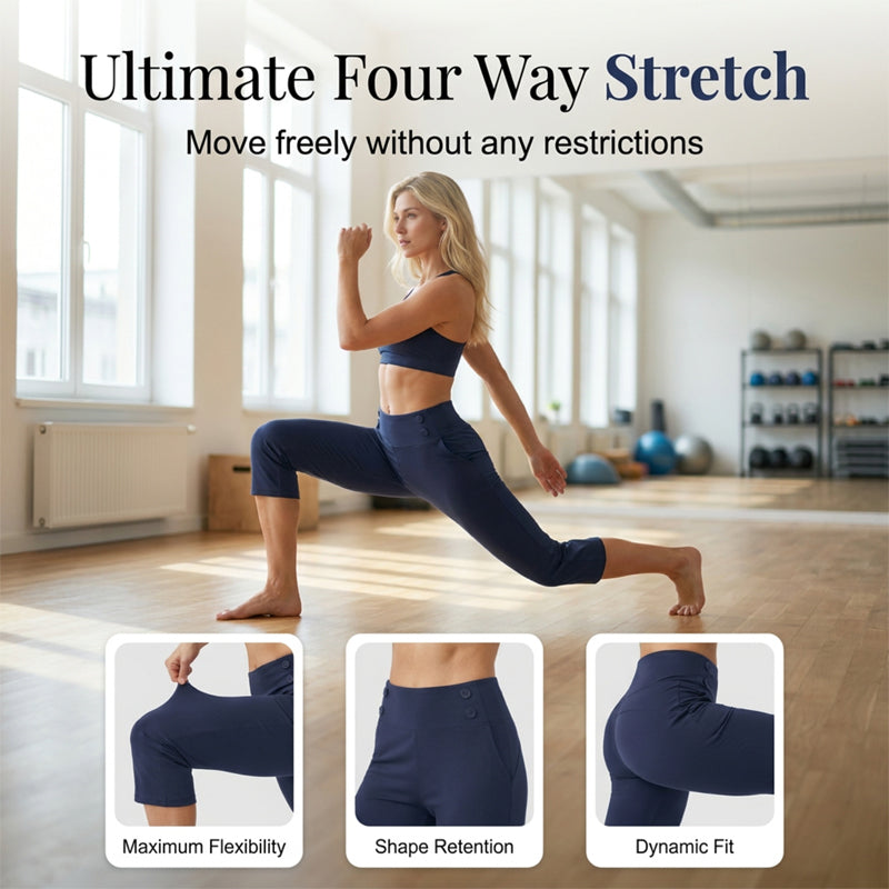 💥Hot Sale 70% OFF👖✨Elegant Tummy Control Yoga Pants