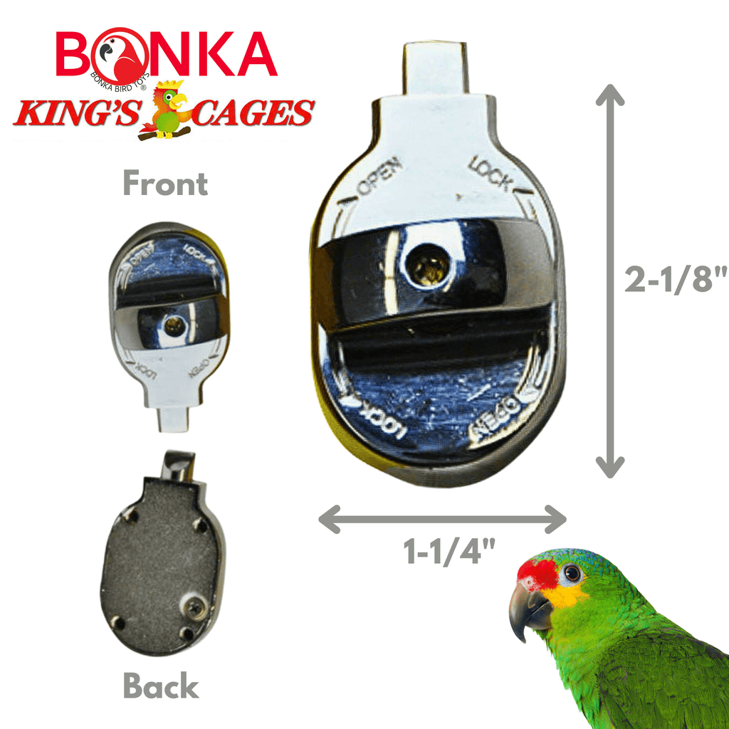 1334 Lock 6 Round Feeder Door Lock