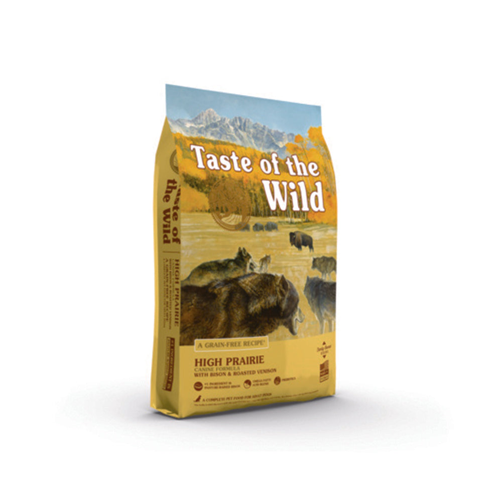TASTE OF THE WILD High Prairie Bison Canine Formula Grain Free Dog Food