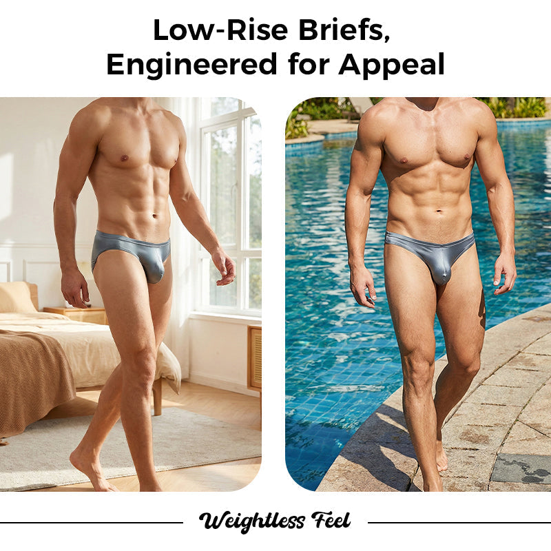 🔥 ‌Best-Selling Bundle🔥Buy 3 Get 2 Free🔥Men's Low-Rise Contoured Pouch Sexy Briefs