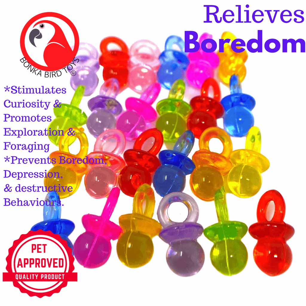 2949 Pk24 3/4" Color Tiny Pacifiers