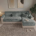 Water-resistant Fluffy Soft Furniture Protector Sectional Couch Cover-EverDry