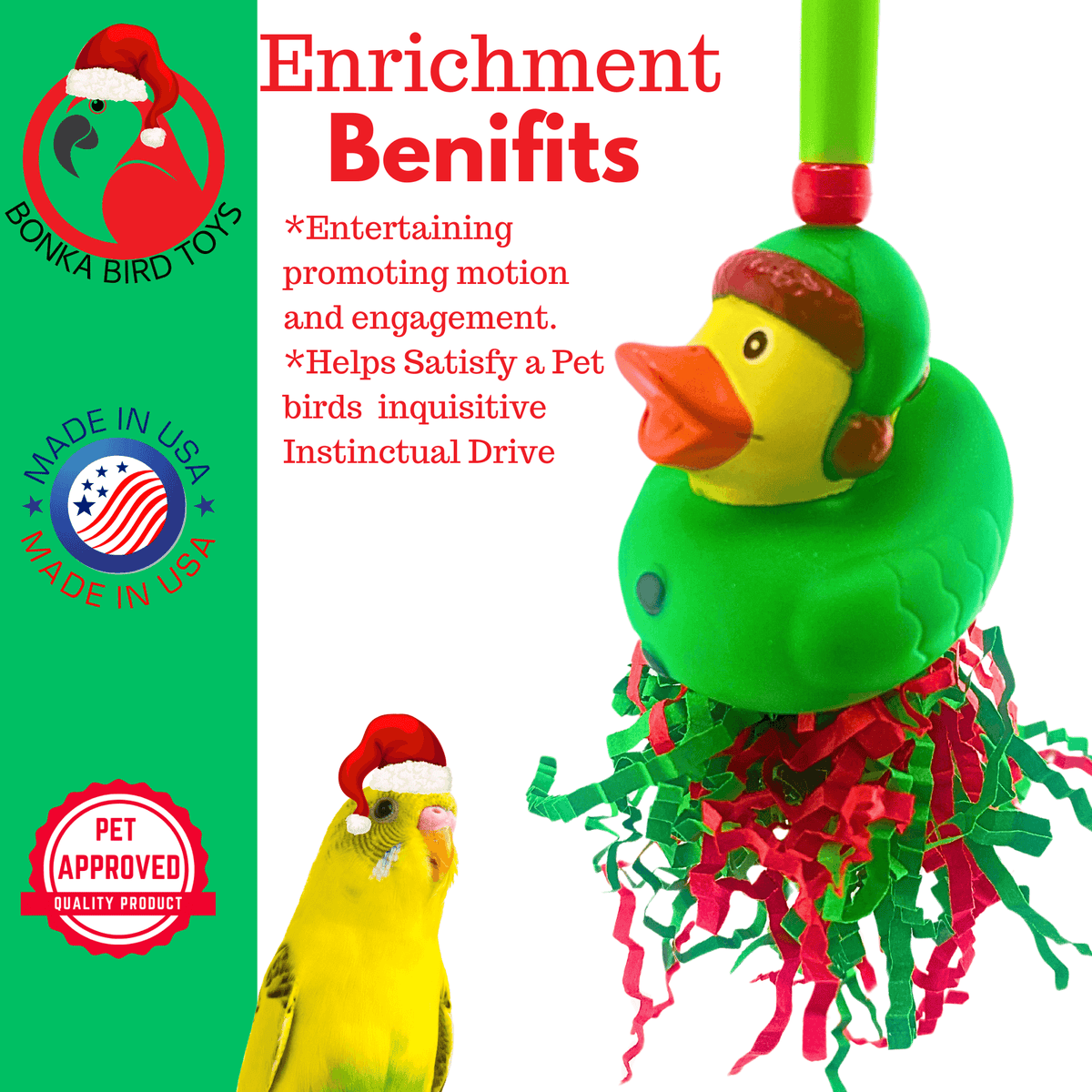 2726 Christmas Elf Duck