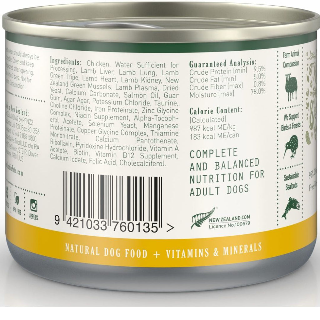 ZEALANDIA Premium Wet Dog Food Chicken Pate