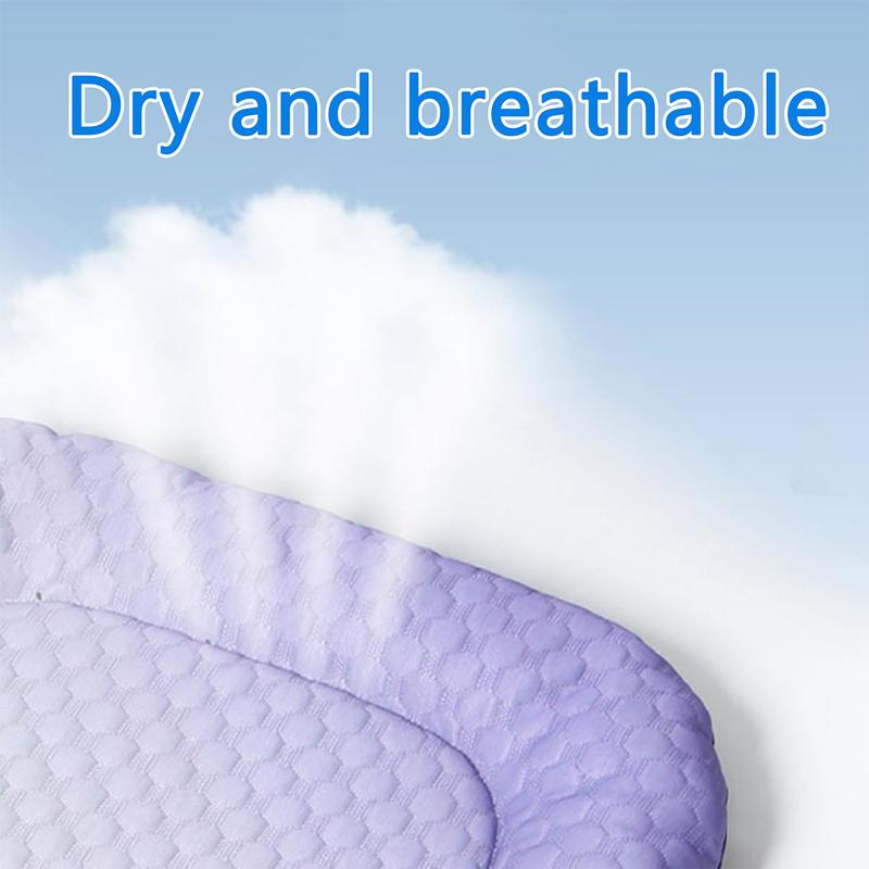 ⏳LAST DAY SALE ONLY￡9.99!!❄Pawchill™🇬🇧Pet Cooling Mat for Dogs & Cats 🐾  Naturally Cool Ice-Silk Pad • Breathable, Washable & Soft 🌿  For Floors, Sofas & Car Travel • Multiple Sizes • Gradient Colours ☀️🐶🐱