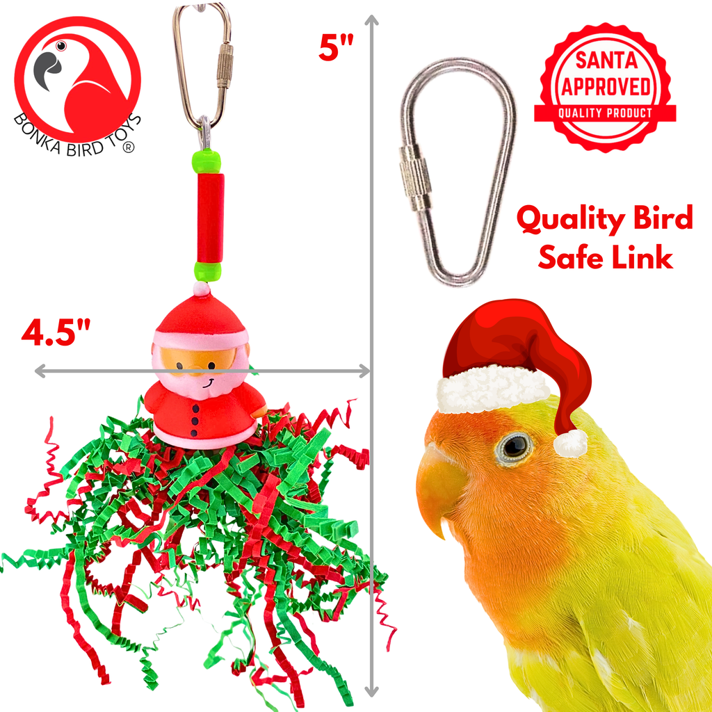 3002 Christmas Santa Crinkle