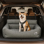 Travel Bolster Full Durable Washable Dog Car Back Seat Bed