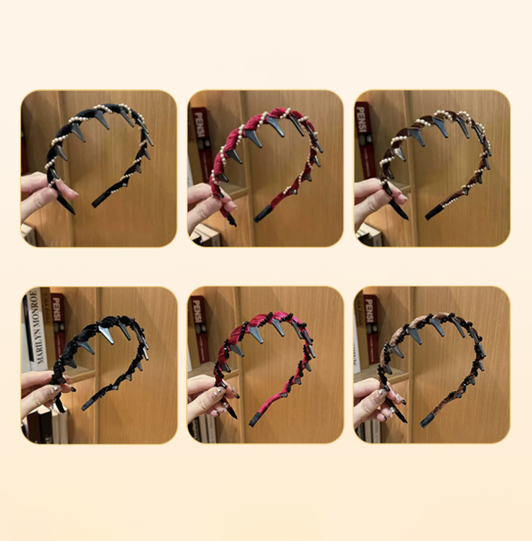💥Only £2.2 each💥Vintage High Cranium Artificial Pearl Hairband