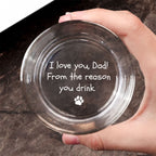 Reason You Drink - Personalized Engraved Whiskey Glass