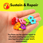 3624 PK12 Small Plastic Flowers