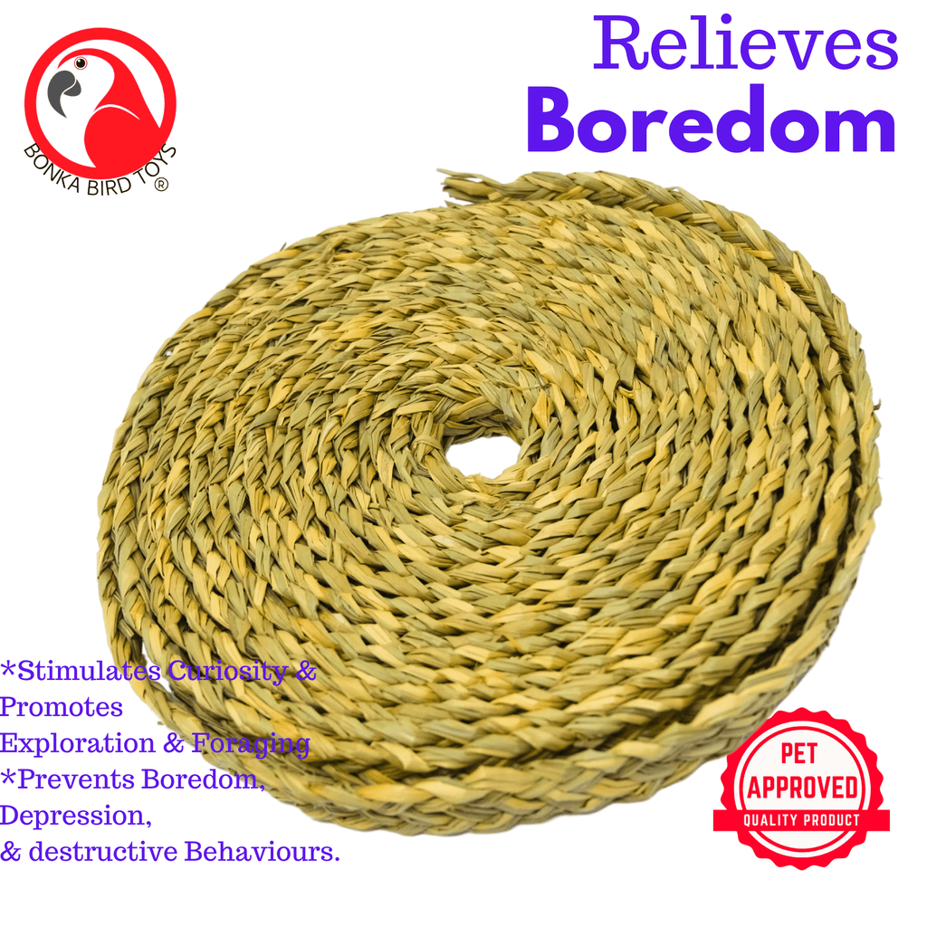 1254 7/8" Seagrass Braided Rope 20 Ft