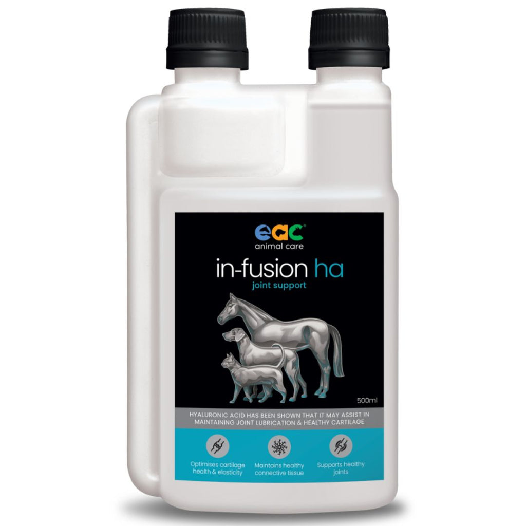 EAC Animal Care in-Fusion HA - High Quality Hyaluronic Acid Supplement for Horses, Dogs & Cats