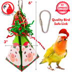 2904 Polar Bear Christmas Crinkle Cone