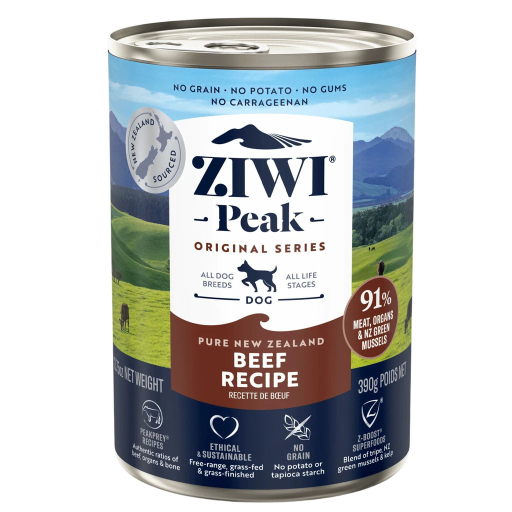 ZIWI Peak Dog Food Cans Beef