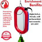 2660 Oval Bird Mirror (COSMETIC DEFECT)