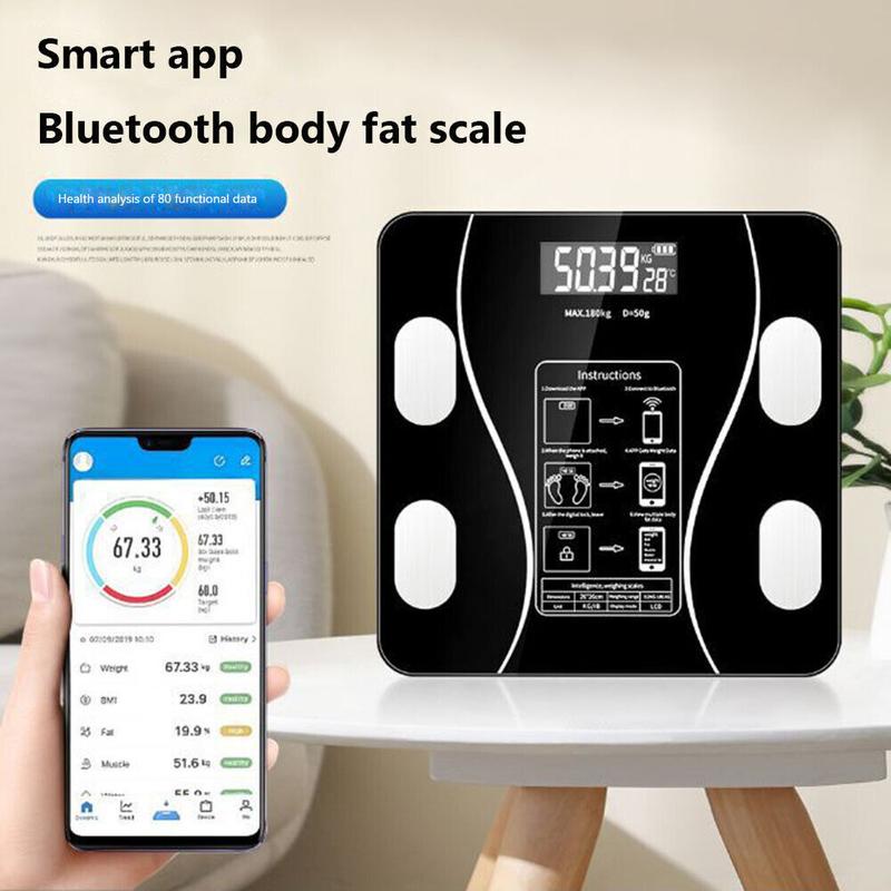 💥LAST DAY SALE 70% OFF🔥Smart BMI Digital Wireless Weight Scales with LCD Display