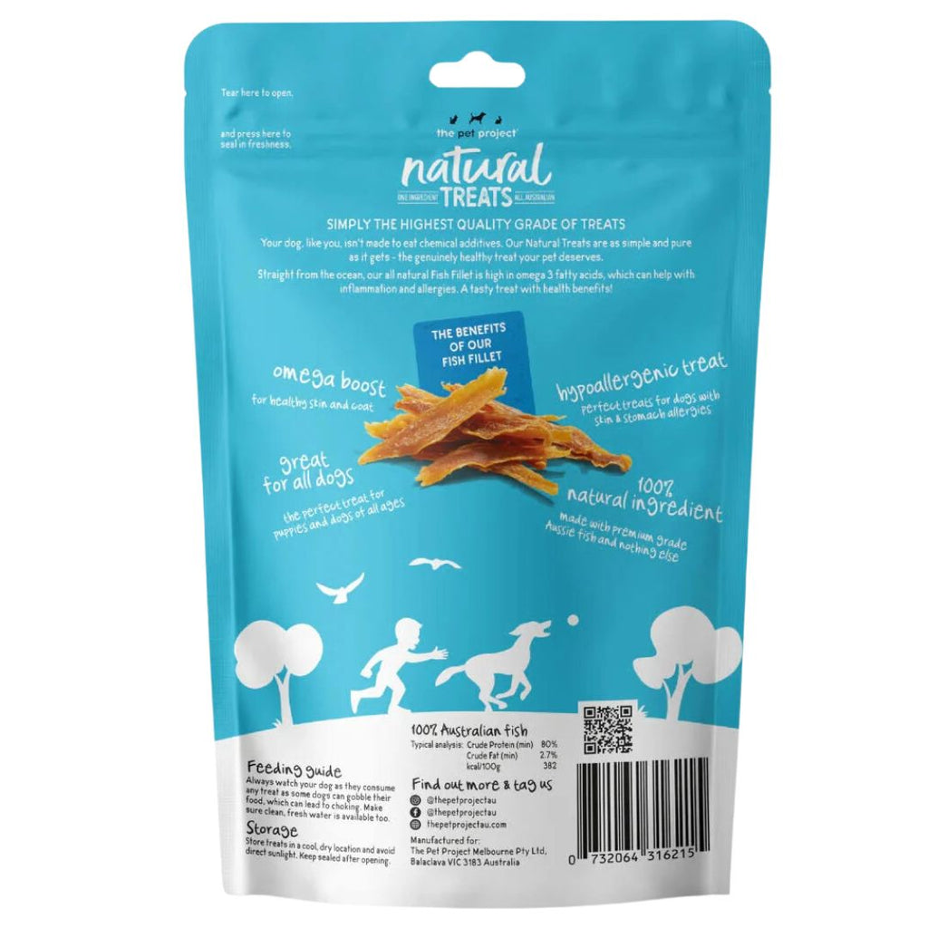 The Pet Project Natural Dog Treats Fish Fillets
