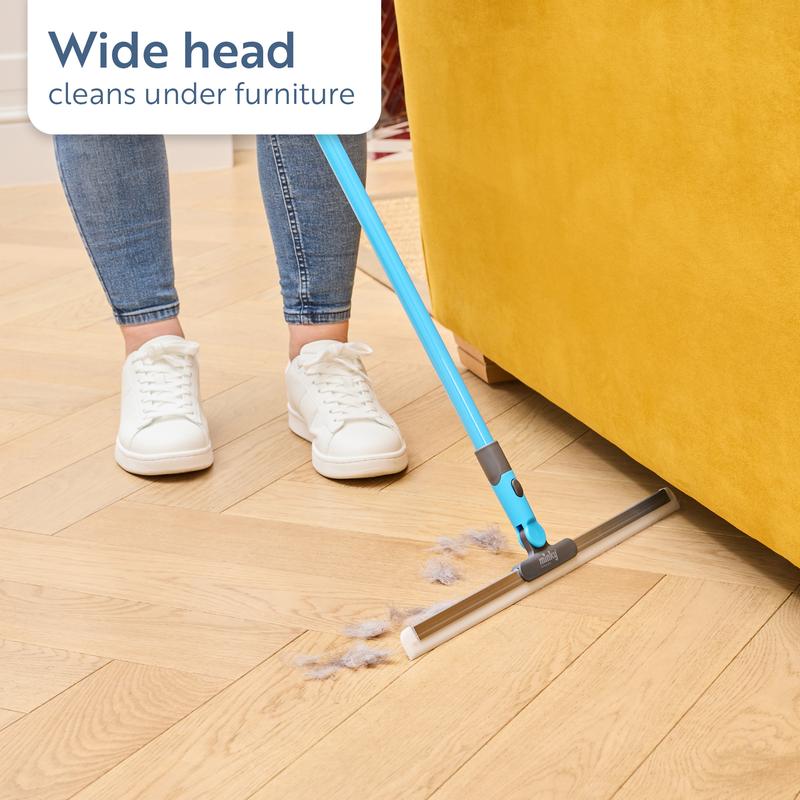 🎅LAST DAY SALE: Only £11.99! 🔥🔥Minky Flexi Edge Sweeper: Multi-Surface Cleaning for Floors, Carpets & Windows