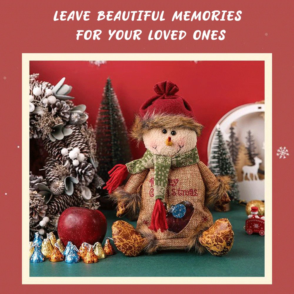 🦌Your Best Christmas Gift  Bags🎅Christmas Gift Bags Zipper Design