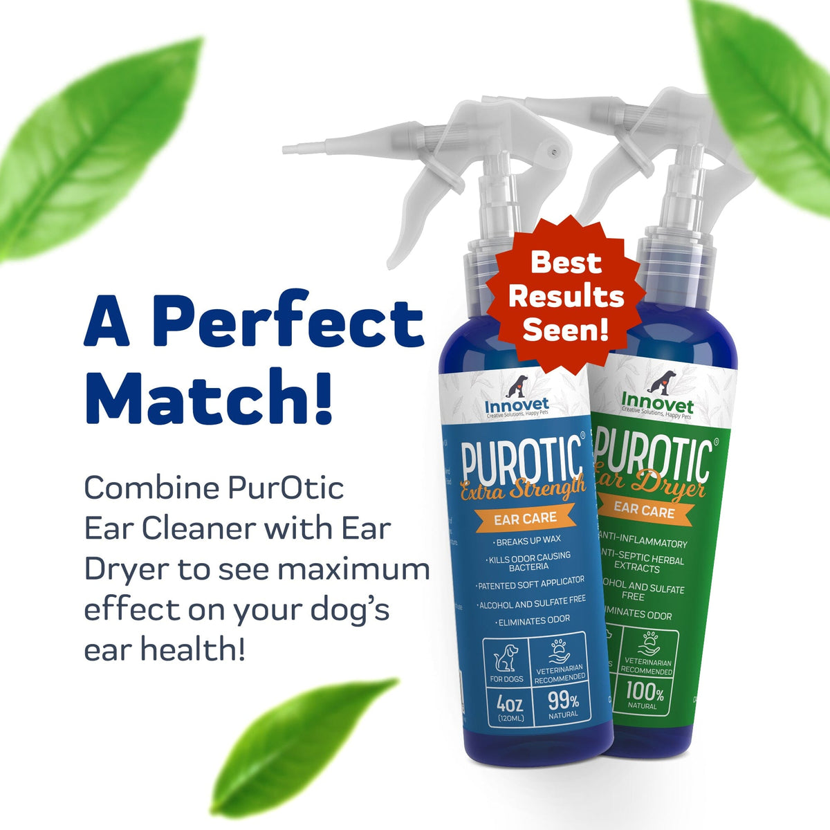 PurOtic Dog Ear Cleaner and Ear Dryer