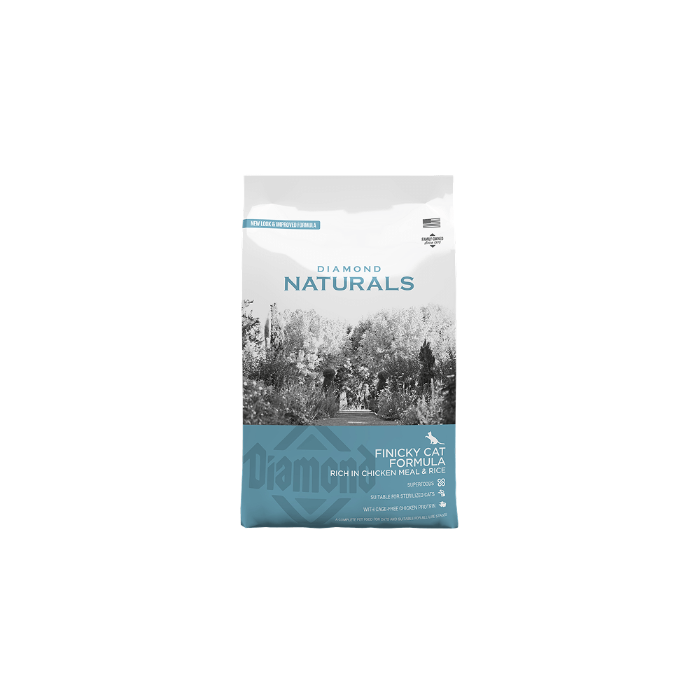 Diamond Naturals Finicky Cat Dry Food Chicken & Rice