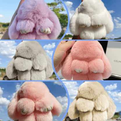 💕Early Bird Special Offer: 60% OFF🐰 Handmade Soft Bunny PomPom Charms