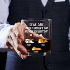 Woof You Every Day - Personalized Whiskey Glass