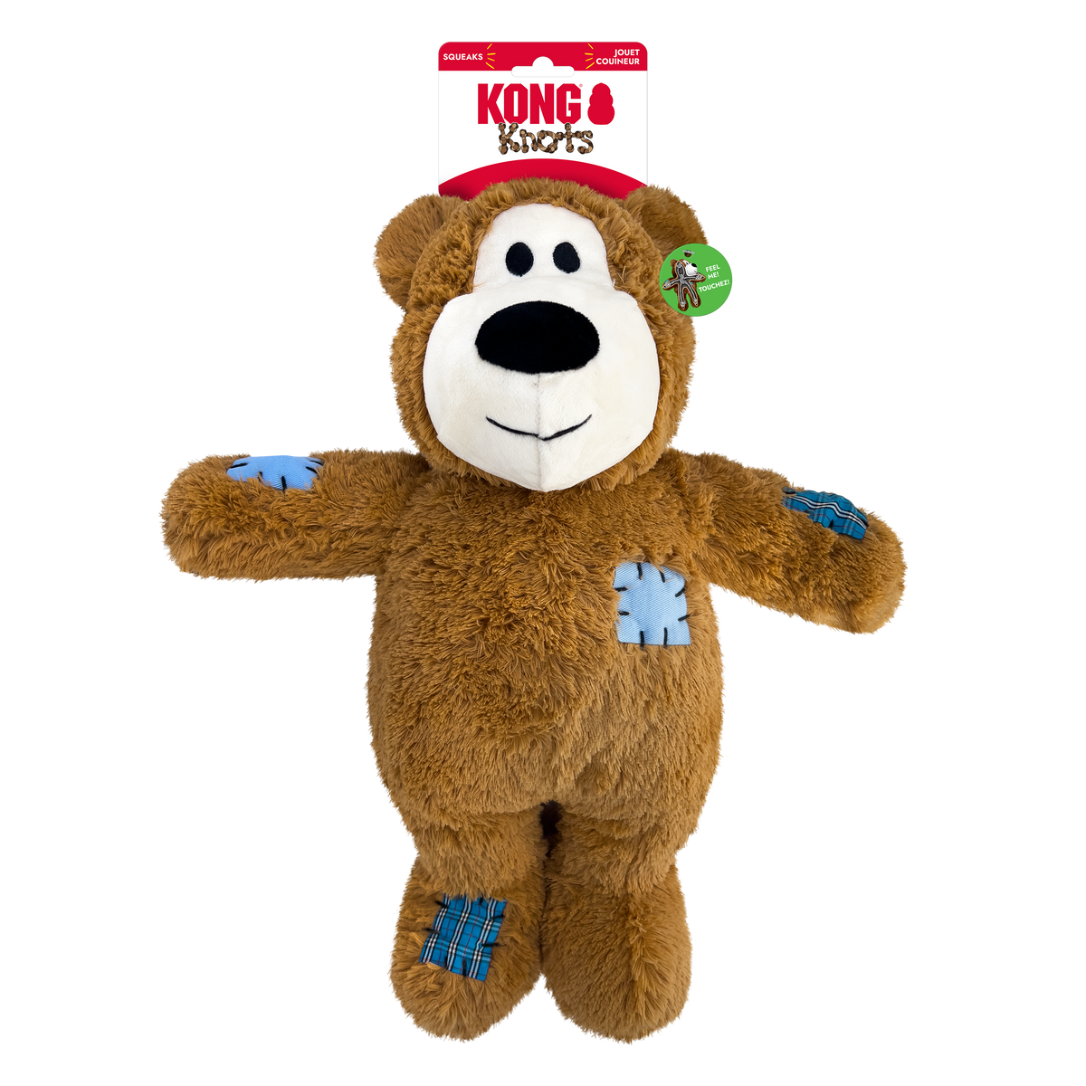 KONG Dog Toys Wild Knots Bear Assorted