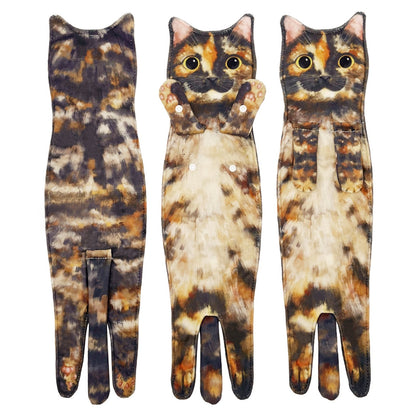 🎁 Christmas Sale 50% OFF🎅 Funny Cat Hand Towels🐱