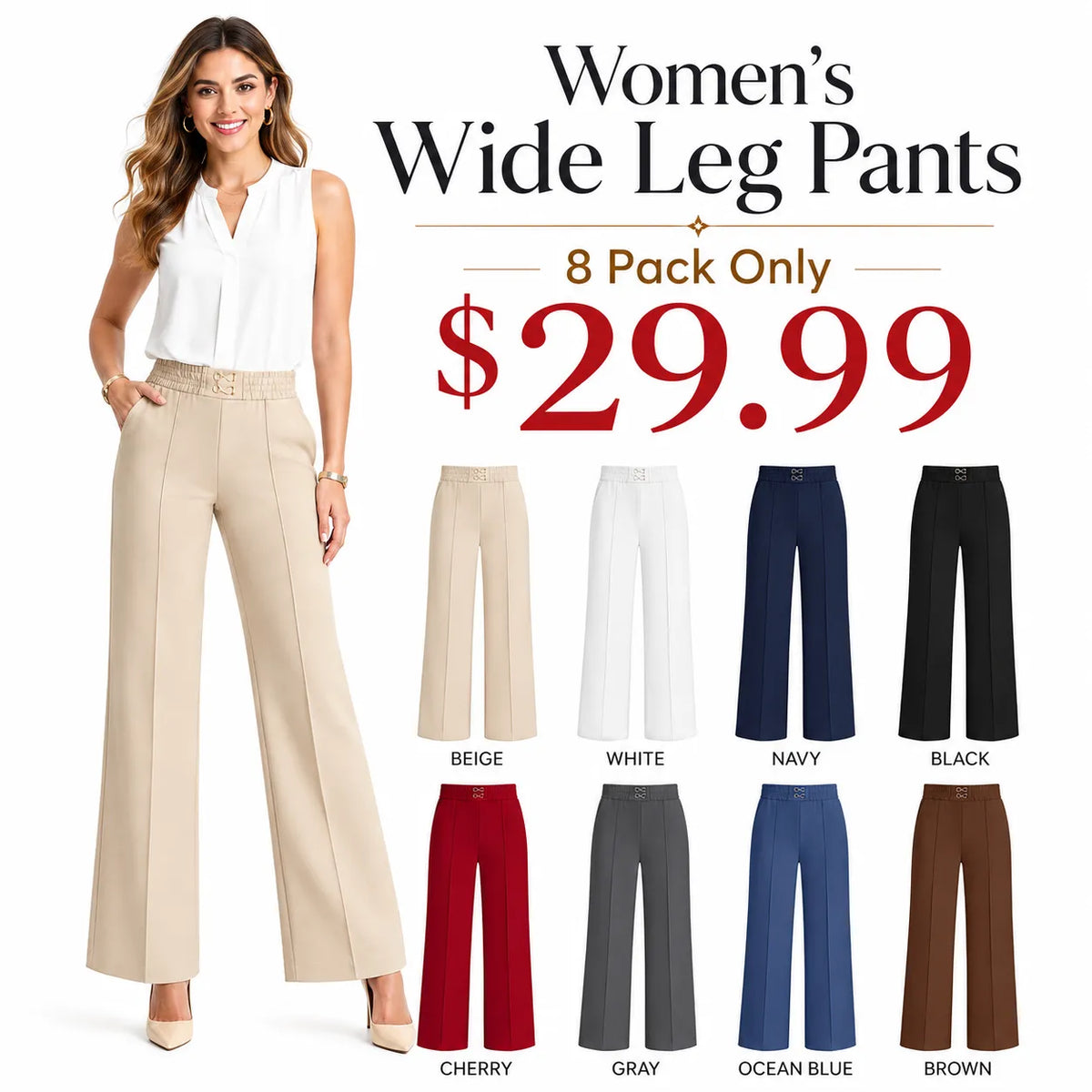 AiryGrace - Perfect Drape High-Rise Ultra Soft Pull-On Pants