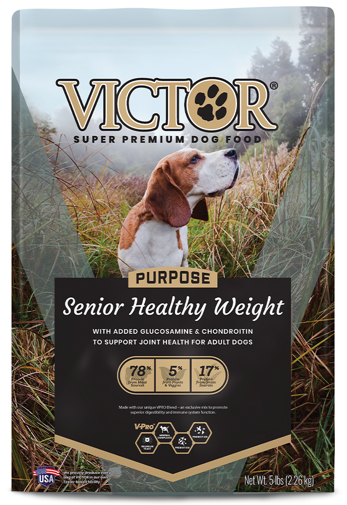 Victor Purpose Senior Healthy Weight Dry Dog Food, 5lb