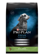 Purina Pro Plan Focus Chicken & Rice Formula Puppy Small Breed Dry Dog Food