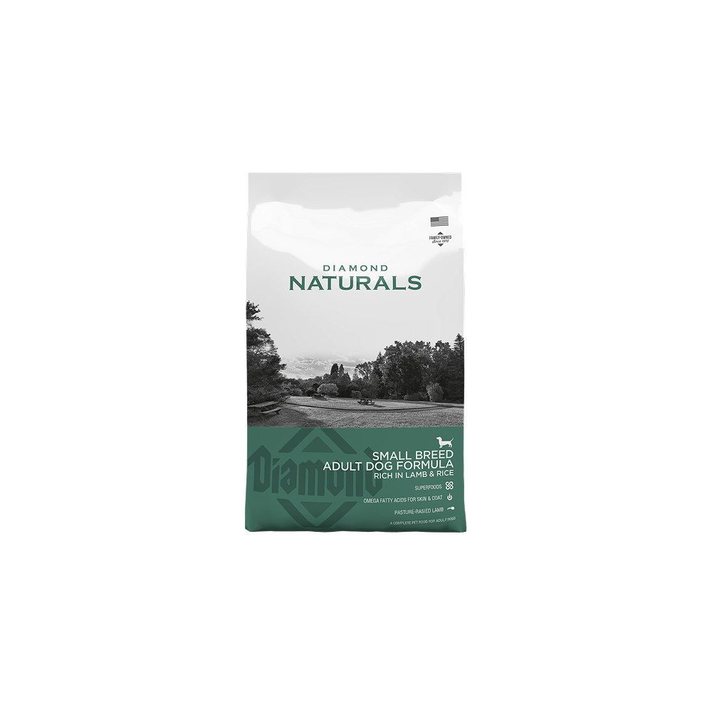 Diamond Naturals Small Breed Adult Dog Dry Food Lamb & Rice
