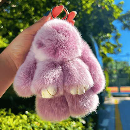💕Early Bird Special Offer: 60% OFF🐰 Handmade Soft Bunny PomPom Charms