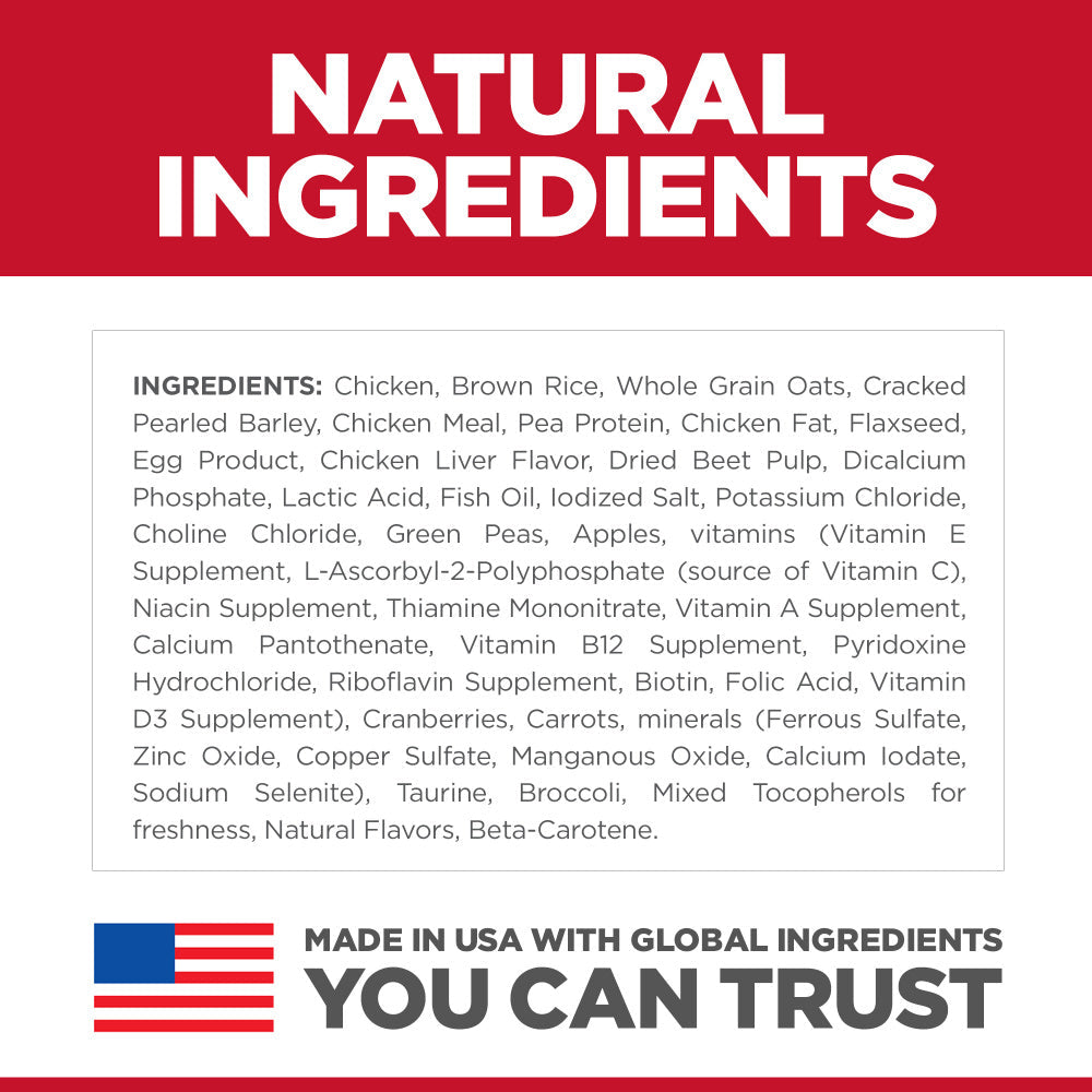 Hill's Science Diet No Corn, Wheat, or Soy Chicken Puppy Dry Dog Food