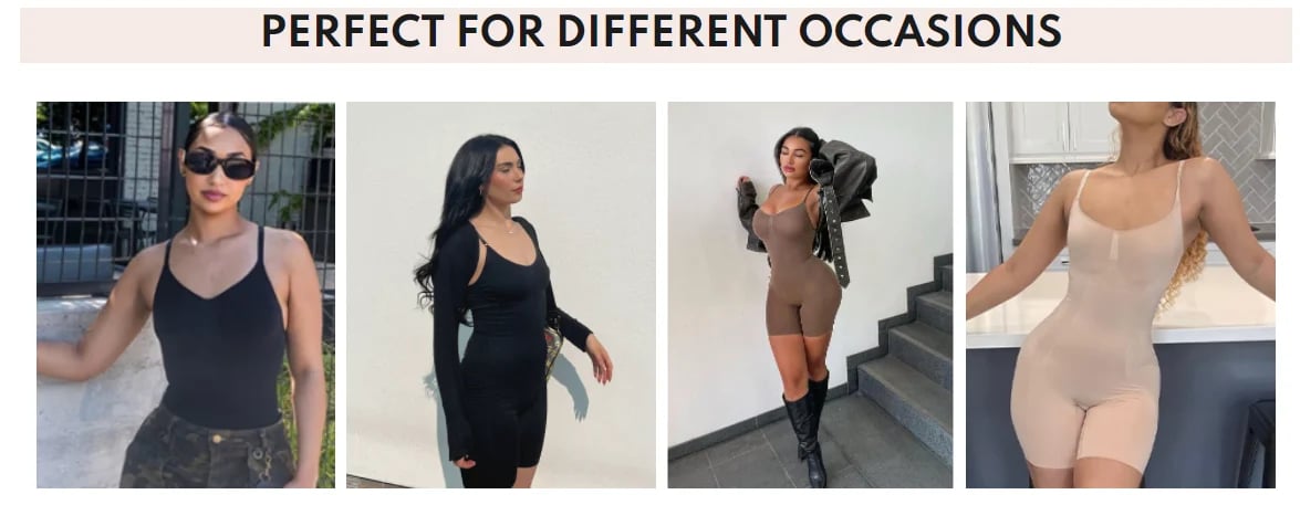 🎁Summer Sale 50% OFF🔥SMOOTHING SEAMLESS FULL BODYSUIT SHAPEWEAR