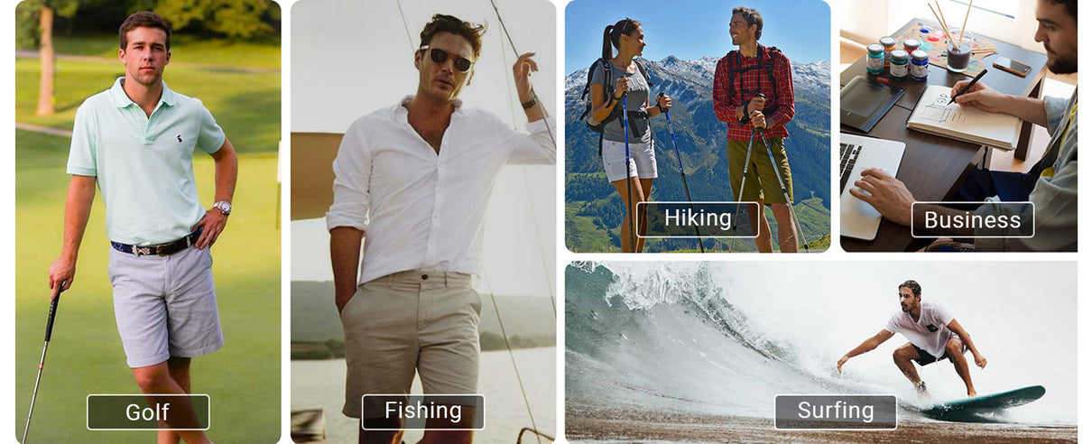 🔥Father’s Day Hot Sale 50% OFF🥰Men's Stretch Quick Dry Casual Work Golf Shorts