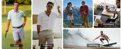 🔥Father’s Day Hot Sale 50% OFF🥰Men's Stretch Quick Dry Casual Work Golf Shorts