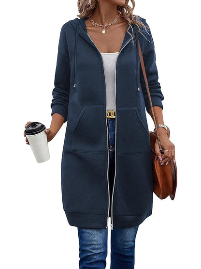 🌸LAST DAY - 50% OFF🥰Women Casual Zip up Fleece Hoodies